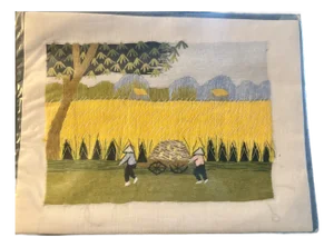 Hand-Embroidered Artwork From Vietnam
