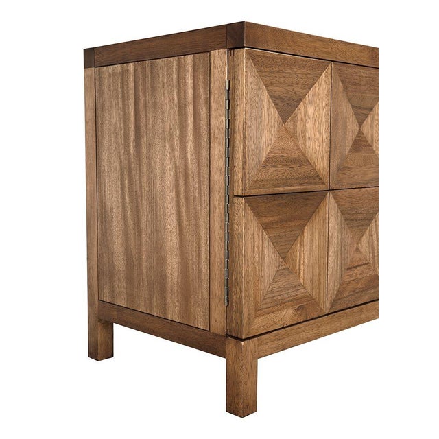 Not Yet Made - Made To Order NOIR Quadrant 4 Door Sideboard, Dark Walnut For Sale - Image 5 of 10