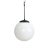 Czech Opaline Pendant Light For Sale