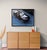 The Piece This original vintage poster presents the Porsche 944 S2 Cabriolet in a sleek, high-angle studio composition....