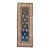 Eclectic 20th Century Talish Brown Navy Persian Wool Runner For Sale