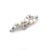 Contemporary Mikimoto Akoya Pearl Brooch Sterling Silver 6.8 mm Estate 8 Grams For Sale - Image 3 of 12