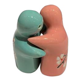 Hugging Salt & Pepper Shakers - Pair For Sale