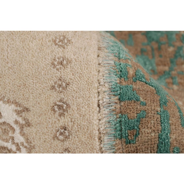 Textile Rug & Kilim’s Turkish Patchwork Kilim With Polychromatic Geometric Patterns For Sale - Image 7 of 8