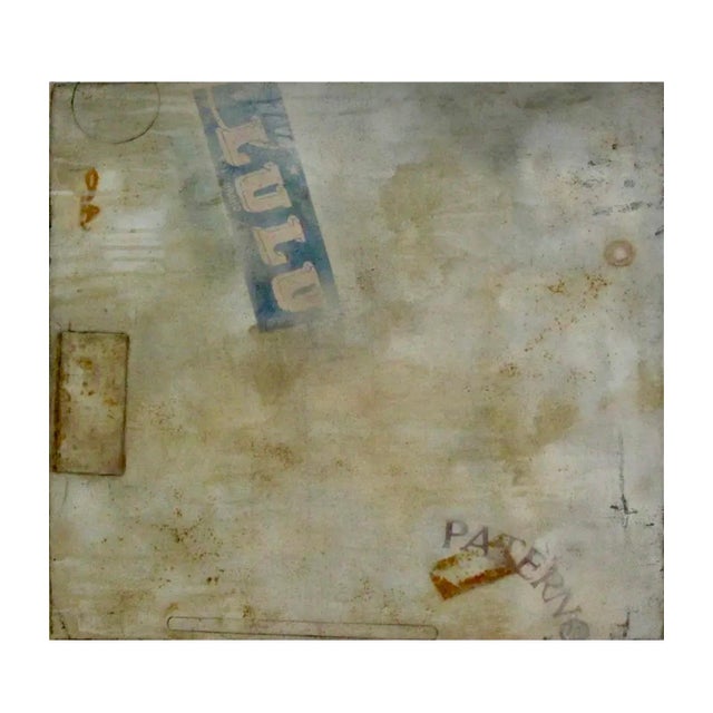 Carrie McGee, Large American Mod 1990s Mixed Media "LuLu" Carrie McGee, 1994 For Sale - Image 11 of 11