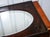 Wood Antique English Arts & Crafts Oak Wall Mirror For Sale - Image 7 of 12