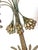 Mid 20th Century Vintage Hollywood Regency Palm Tree With Hanging Date Clusters Double Candle Wall Sconce For Sale - Image 5 of 17