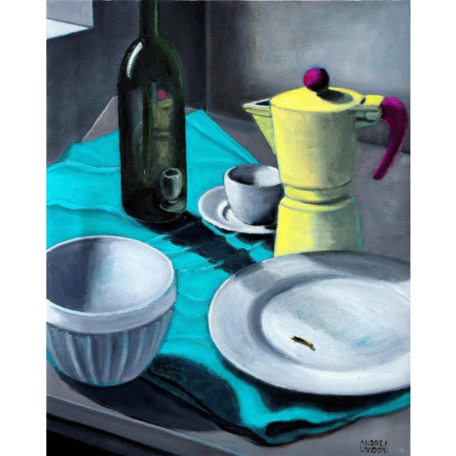 Signed on reverse Born in 1972, Novara, Italy Lives & works in Novara, Italy Since his childhood Andrea Vandoni has a...