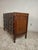 French Vintage French Oak Chest of Drawers With Serpentine Drawer Fronts For Sale - Image 3 of 11