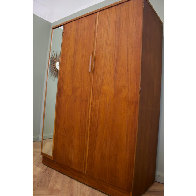 Teak Double Door Wardrobe from Austinsuite, 1960s For Sale - Image 6 of 11