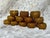Late 20th Century Gold Beaded Napkin Rings- Set of 12 For Sale - Image 6 of 8