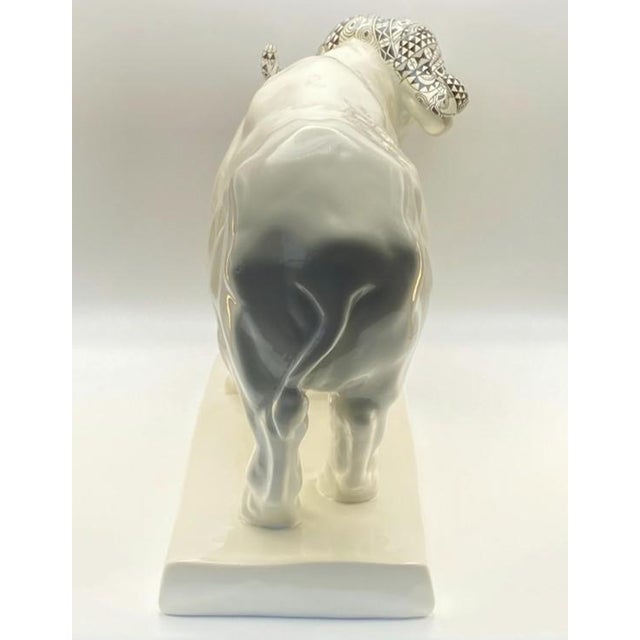 Meissen Atelier X Hugo Boss Maximilian Hagstotz Buffalo Figure (Large 16” Limited Edition “Big Five” Store Display Piece) For Sale - Image 16 of 18