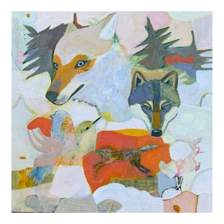 “Forest Souls” a Painting by LWren Walraven For Sale