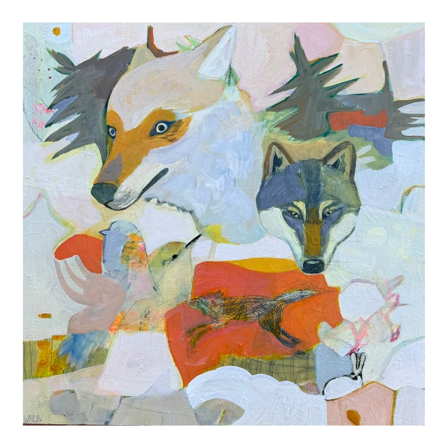 “Forest Souls” a Painting by LWren Walraven For Sale