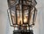 Moroccan Vintage Moorish Hanging Glass Light Fixtures a Pair For Sale - Image 12 of 12