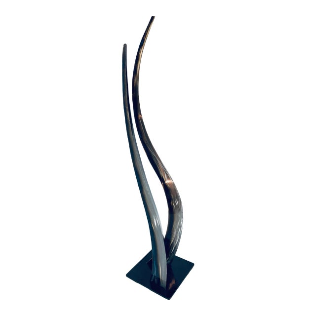 Contemporary Curtis Jere Steel Floor Sculpture, 2007 For Sale
