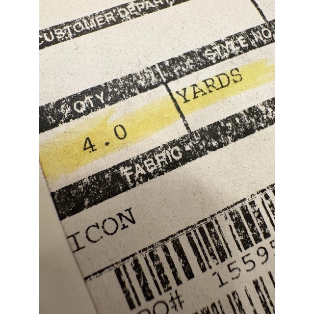 Arhaus Icon Dusk Upholstery Fabric – Special Order – 4.0 Yards – 56” Wide For Sale - Image 12 of 12