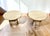Angelo Mangiarotti Pair of 1970s Italian Travertine Scalloped Edge Pedestal End Tables For Sale - Image 4 of 17