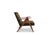 Mid-Century Modern B-310 VAR Lounge Chair in Forest Green Velvet by Henryk Dutka, Poland, 1960s For Sale - Image 3 of 10