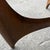 Brown 1960s Andre Bus for Lane Silhouette Sculptural Walnut & Glass Coffee Table For Sale - Image 8 of 12