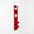 Red Wall Organizer with Mirror by Makio Hasuike for Gedy, Italy, 1970s For Sale - Image 3 of 18
