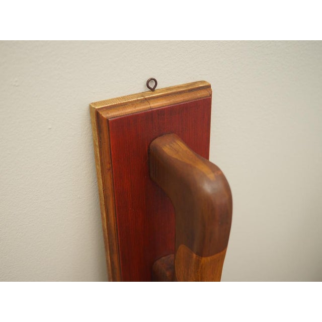 Danish Wall Ornament, 1970s For Sale - Image 6 of 14