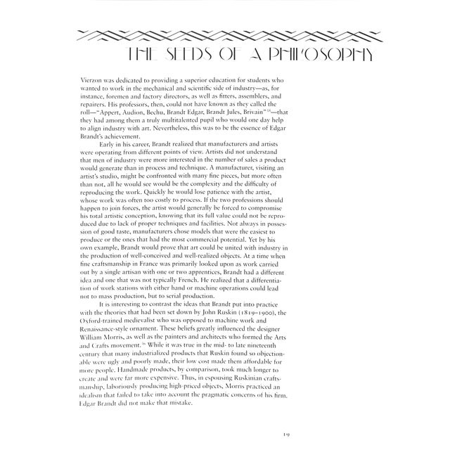 1990s "Edgar Brandt: Master of Art Deco Ironwork" 1999 Kahr, Joan For Sale - Image 5 of 5