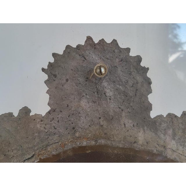 Vintage Mirror withAcrylic Glass Frame and Base, 1970s For Sale - Image 10 of 18