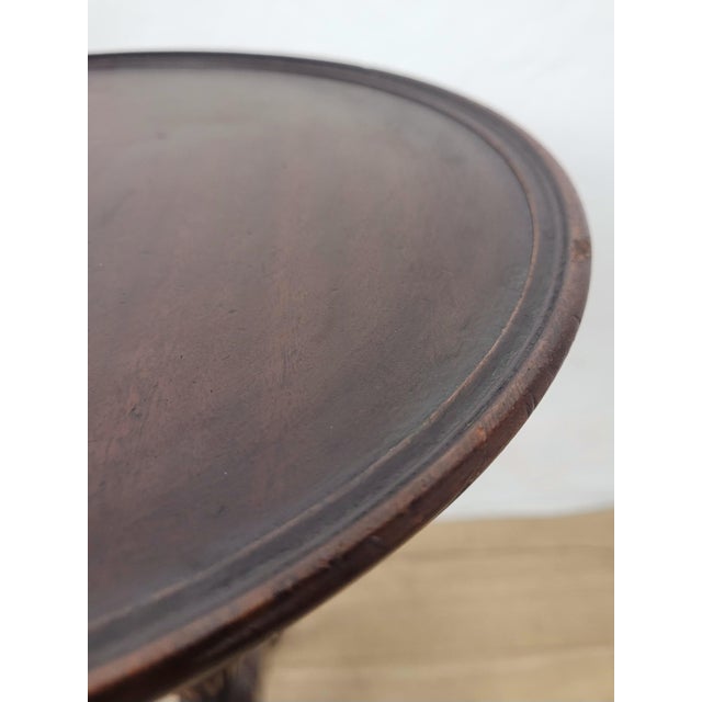 Victorian Carved Mahogany Wine Table, 19th Century For Sale - Image 4 of 18