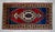 1970s Hand Made Small Turkish Rug. DoorMat Entry Decor Kitchen Mat Baht Mat - 22'' X 43'' For Sale - Image 9 of 12