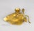Vintage Solid Brass Leaf Candlestick Holder For Sale In Greenville, SC - Image 6 of 8