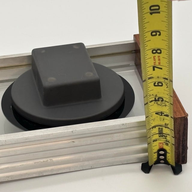 Mid-Century Verichron Executive World Desk Clock For Sale - Image 10 of 12