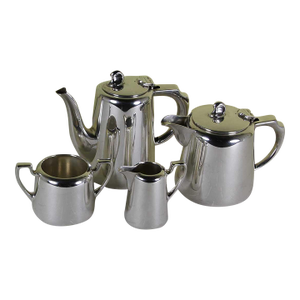 1970’s Vintage/New Individual Silver Tea & Coffee Set- 4 Pieces