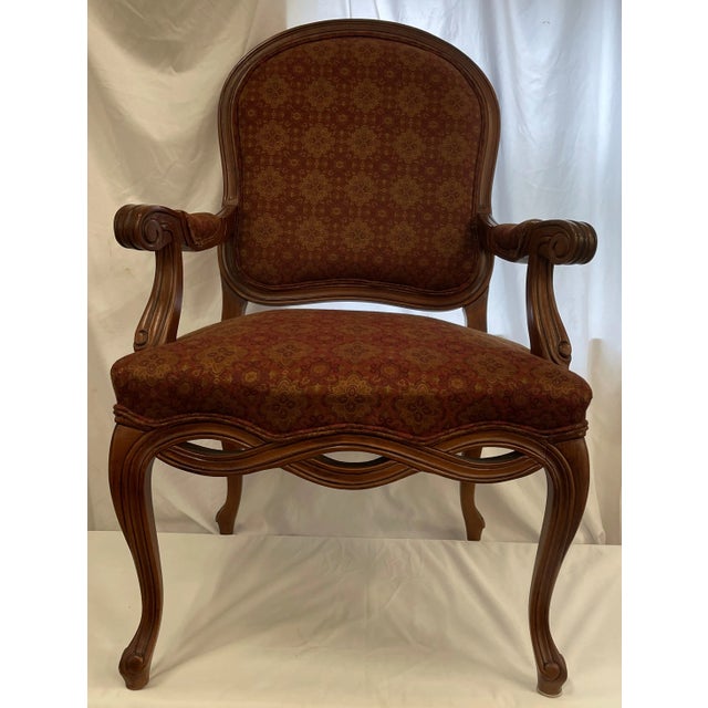 French Louis XV Style Armchair For Sale - Image 9 of 9