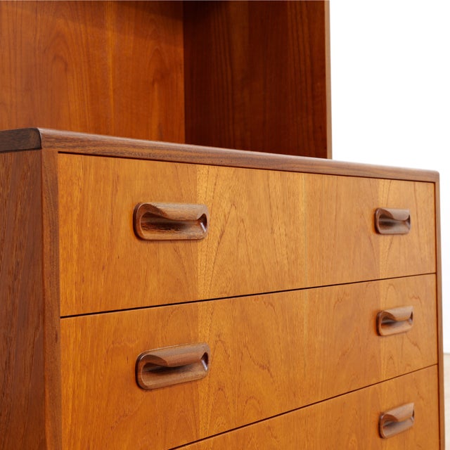 1960s Mid Century G Plan Teak Bookcase Wall Unit, A Pair For Sale - Image 14 of 15