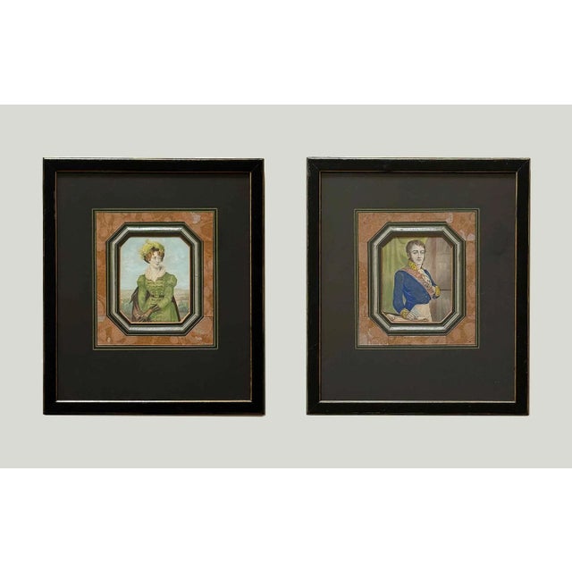 Antique Etchings (Portraits) - A Pair For Sale - Image 12 of 12