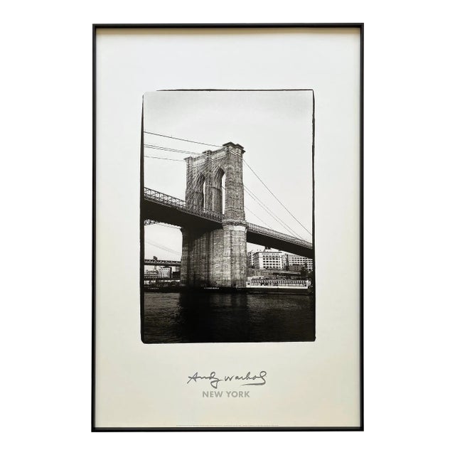 Andy Warhol Foundation Lithograph Photo Print Framed Special