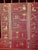 Wood Hand-Painted Vintage Chinoiserie Village Scene Secretary Desk & Bookcase For Sale - Image 7 of 17