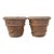 19th Century Pair of Terracotta Planters / Jardinieres For Sale