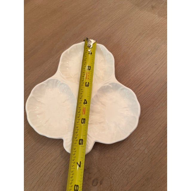Ceramic Wedgewood Bone China Countryware 3 Section Hors d'Oeuvre Dish For Sale - Image 7 of 9