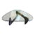 Authentic Isamu Noguchi Coffee Table – Black Base For Sale