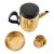 1950s Georg Jensen Brass Coffee (Or Mocha) Set Designed by Henning Koppel For Sale
