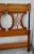 Traditional Twin Size Regency Mahogany Headboards Vintage Brass Mid Century Hollywood Bed 60s For Sale - Image 3 of 13
