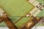 Vintage Green Flat-weave Rug by Ingegerd Silow Size: 6'3" × 9'3" (190 × 281 cm) A vintage, Swedish flat weave wool rug...