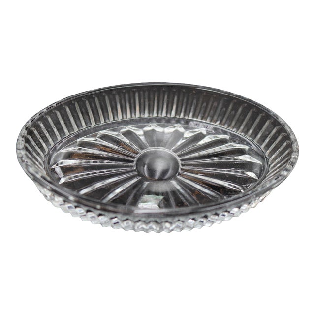 Olde New Stock Clear Glass Soap Dish For Sale