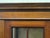 Tall Edwardian Bow Front Glazed Display Cabinet For Sale - Image 4 of 8