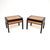 Vintage Burr Elm Side Tables by Raymond Sobota, 1980, Set of 2 For Sale - Image 4 of 12