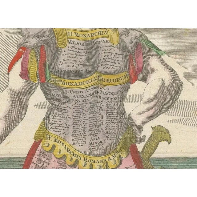 Colossus Depicting King Nebuchadnezzar's Dream, 1740, Engraving For Sale - Image 6 of 7