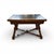 19c Swiss Antique Walnut Table With Slate & 2 Leaves For Sale - Image 4 of 5