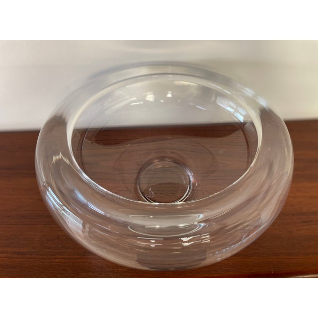 Danish Provence Glass Bowl by Per Lütken for Holmegaard, 1950s For Sale - Image 6 of 15